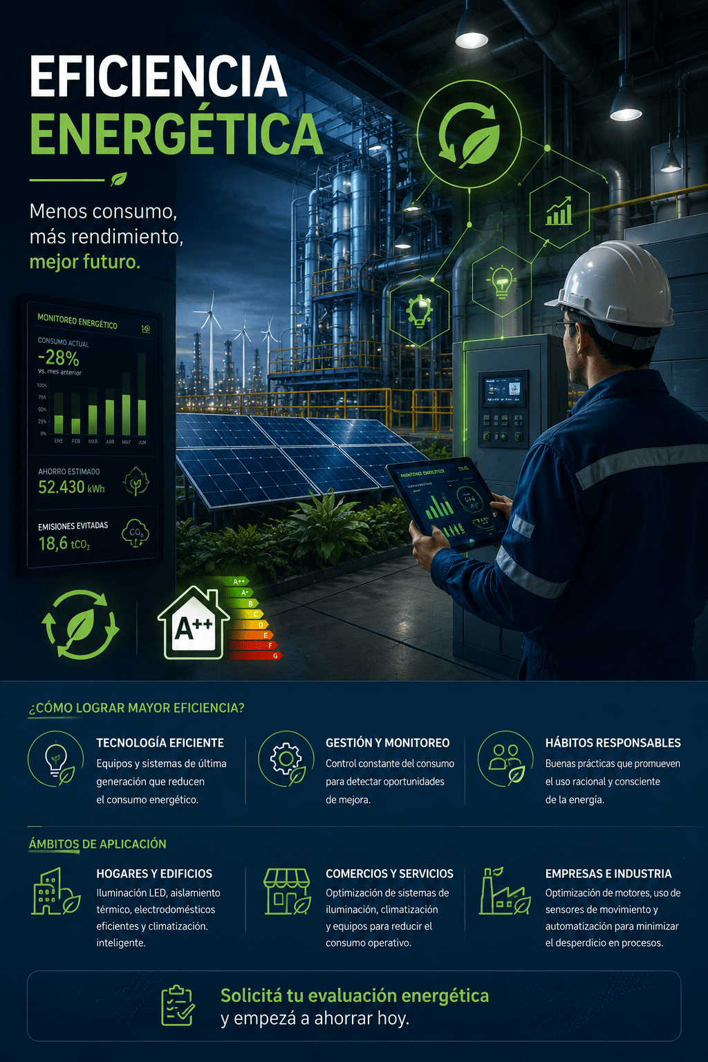 Eficiencia energética - Consultora Technologie