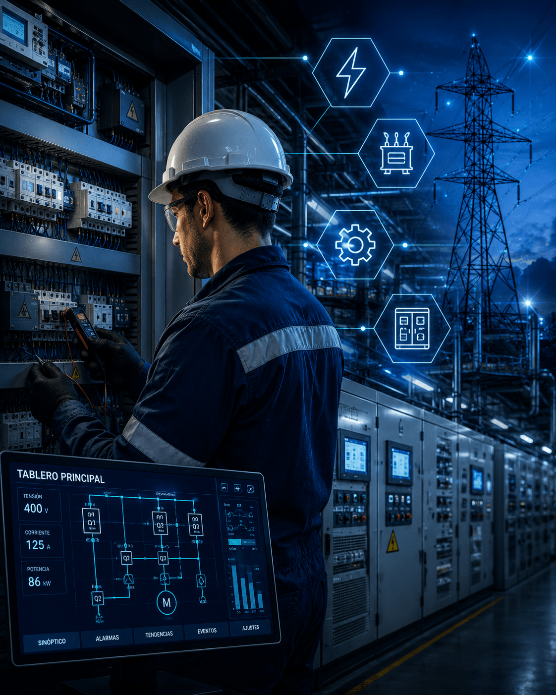 Instalaciones eléctricas industriales - Consultora Technologie